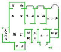 健逸天地恒星花园4室2厅2卫132㎡户型图