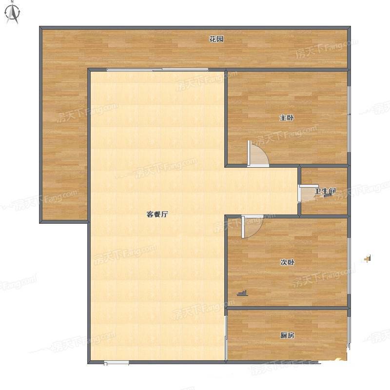 明珠广场（常平）2室1厅0卫131㎡户型图