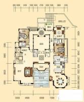 樟木头绿茵山庄7室4厅5卫516㎡户型图