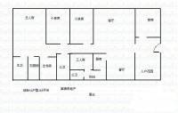 康乐大厦4室2厅2卫138㎡户型图