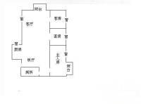 人民银行宿舍(东城)3室2厅1卫105㎡户型图