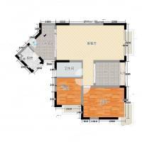 新世纪丽江豪园五期牡丹阁2室0厅0卫99㎡户型图
