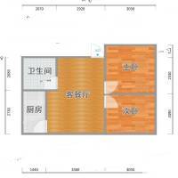 天润建设花园2室0厅0卫47㎡户型图