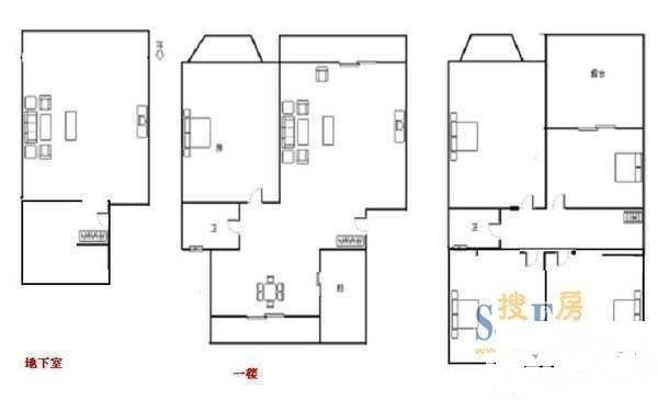 大华公园世家康华苑二期4室2厅2卫209㎡户型图