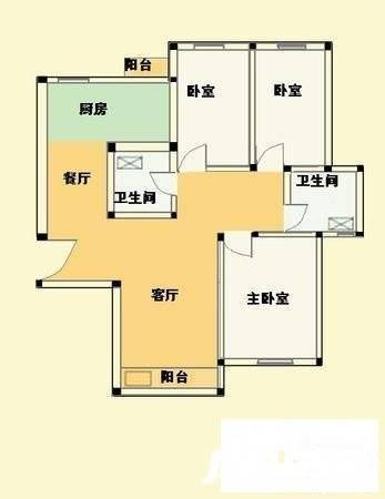 大华公园世家康华苑二期4室2厅2卫209㎡户型图