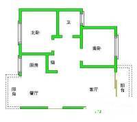 东苑新天地二期3室2厅2卫121㎡户型图