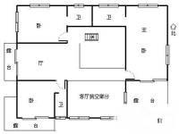 丽都城2室2厅1卫87㎡户型图