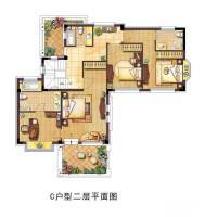 绿地梧桐院别墅1室1厅1卫220㎡户型图