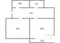 明珠大厦(闵行)2室2厅1卫108㎡户型图