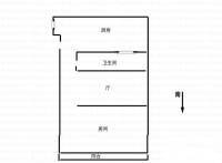 新乐路新里1室0厅1卫25㎡户型图