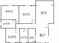 民乐佳苑3室2厅2卫125㎡户型图