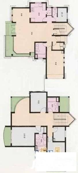 润和苑4室2厅2卫210㎡户型图