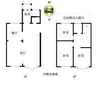 虹康花苑4室2厅2卫160㎡户型图