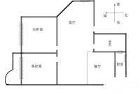 万科广场公寓2室2厅1卫135㎡户型图