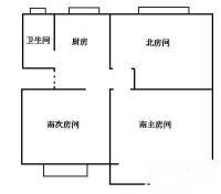 恒阳花苑海上花3室2厅1卫116㎡户型图