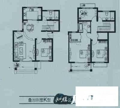 知雅汇4室2厅3卫175㎡户型图