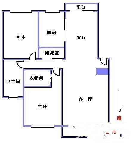 海派青城4室2厅3卫180㎡户型图