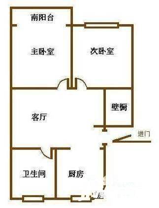 绿景世都2室0厅0卫101㎡户型图