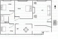 红翔小区3室2厅1卫138㎡户型图