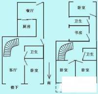 耀江国际广场公寓1室1厅1卫7000㎡户型图