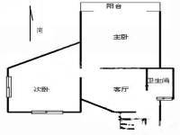 寿光小区2室1厅1卫75㎡户型图