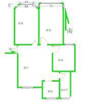 三林世博家园3室2厅1卫92㎡户型图