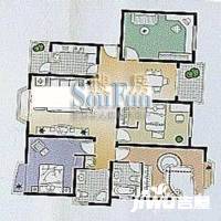 上海未来黄山新城4室2厅2卫157.8㎡户型图