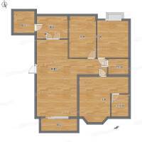 汤臣高尔夫公寓3室1厅0卫168㎡户型图