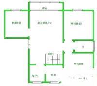 中城苑3室2厅1卫96㎡户型图