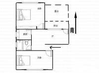 阳光苑(曹路)2室1厅1卫70㎡户型图
