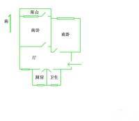 新世纪花苑2室1厅1卫79㎡户型图