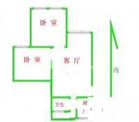 都林嘉苑北园2室2厅1卫92㎡户型图