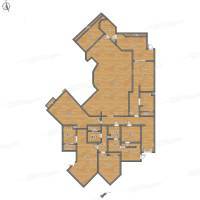 城市经典一期玉墅公寓4室2厅0卫340㎡户型图