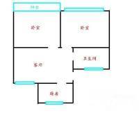 东鑫公寓2室1厅1卫90㎡户型图