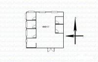 万科2049创意汇2室1厅1卫173㎡户型图