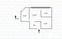 银桥大厦2室1厅0卫135㎡户型图