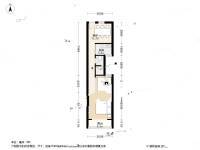 开鲁二村2室1厅1卫66.2㎡户型图