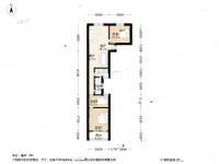 开鲁二村3室1厅1卫108㎡户型图