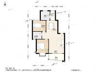 现代星洲城2室2厅1卫98.9㎡户型图