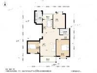 现代星洲城3室2厅1卫118.8㎡户型图