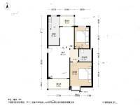 海德花园2室2厅1卫95.7㎡户型图