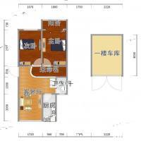 锦泰苑2室0厅0卫34㎡户型图