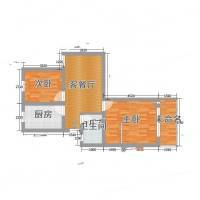 锦泰苑2室0厅0卫63㎡户型图