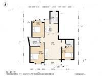 奥塞花园3室2厅2卫131.4㎡户型图