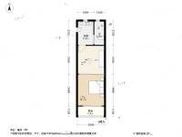 凤城四村1室1厅1卫41.4㎡户型图