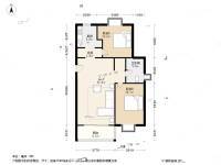 新湖明珠城2室2厅1卫105.9㎡户型图