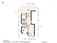 华银坊3室1厅1卫113.1㎡户型图