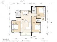 华银坊3室2厅2卫132.9㎡户型图