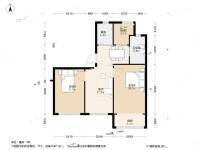 新长征花苑3室1厅1卫83.9㎡户型图