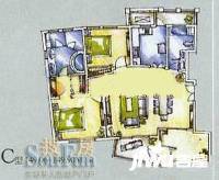 阳光欧洲城四期3室2厅2卫149㎡户型图